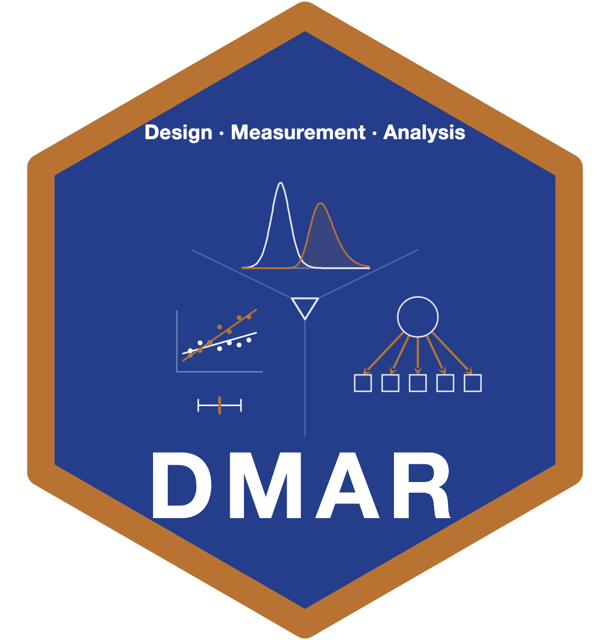 DMAR hex logo